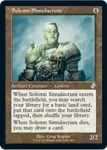 Solemn Simulacrum - Foil