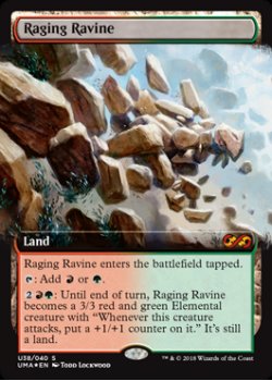 Raging Ravine - Foil Box Topper