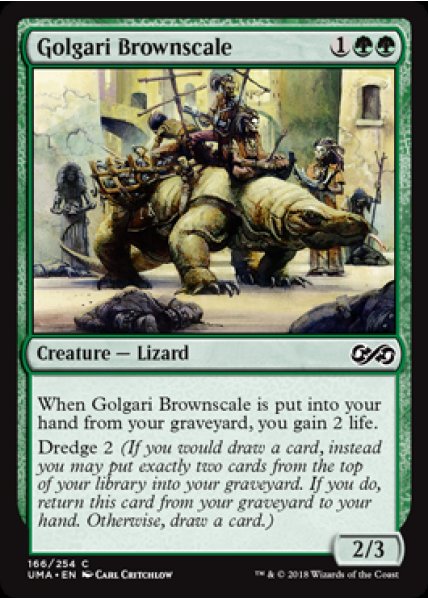 Golgari Brownscale - Foil