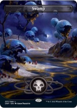 Swamp (237) - Full Art - Foil