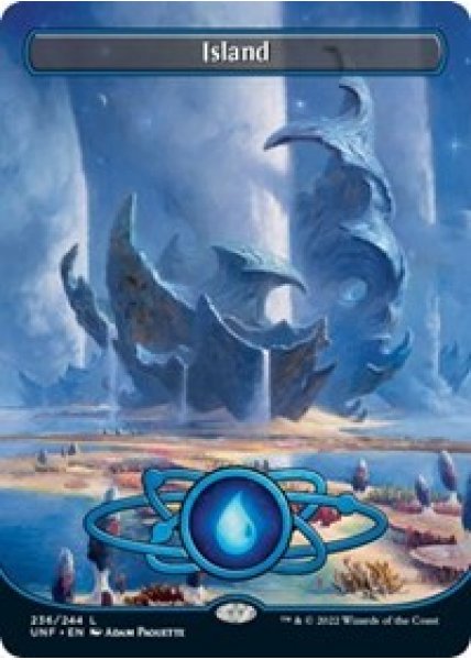 Island (236) - Full Art - Foil