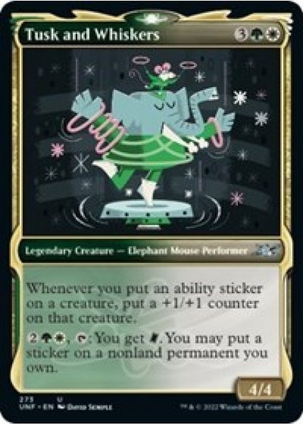 Tusk and Whiskers (Showcase) - Foil