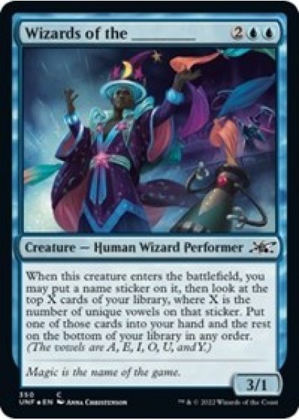 Wizards of the _______ (Galaxy Foil) - Foil