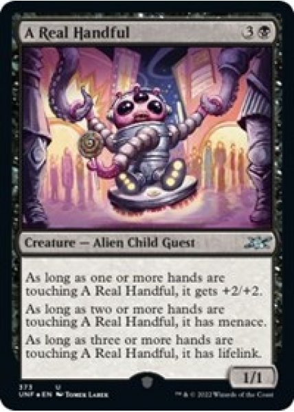 A Real Handful (Galaxy Foil) - Foil