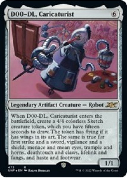 D00-DL, Caricaturist (Galaxy Foil) - Foil