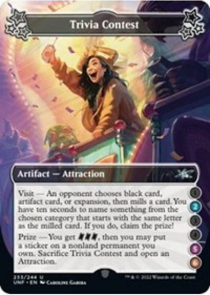 Trivia Contest (2-5-6) - Foil