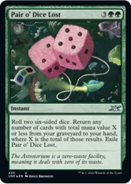 Pair o' Dice Lost (Galaxy Foil) - Foil