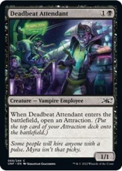 Deadbeat Attendant - Foil