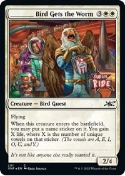 _____ Bird Gets the Worm (Galaxy Foil) - Foil