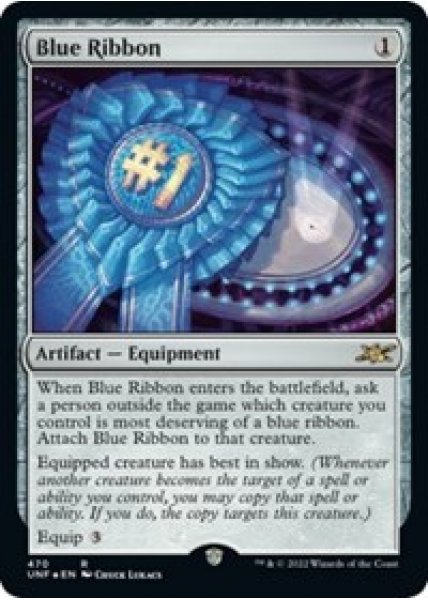 Blue Ribbon (Galaxy Foil) - Foil