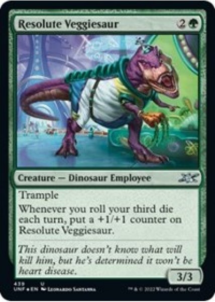 Resolute Veggiesaur (Galaxy Foil) - Foil