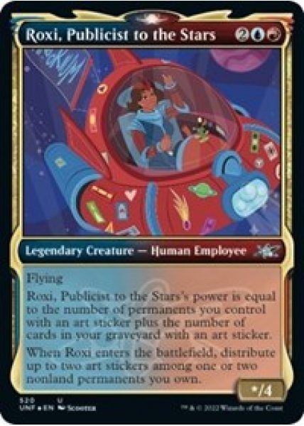 Roxi, Publicist to the Stars (Showcase) (Galaxy Foil) - Foil