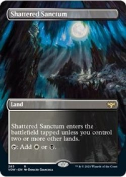 Shattered Sanctum (Borderless) - Foil