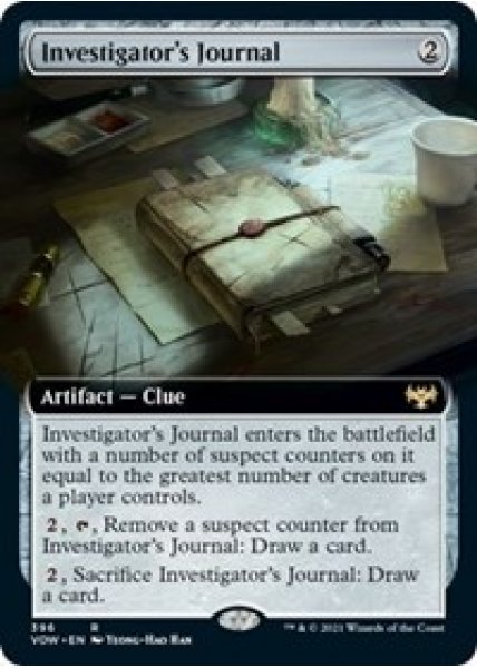 Investigator's Journal (Extended Art)