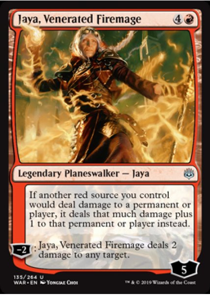 Jaya, Venerated Firemage - Foil