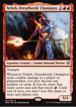 Neheb, Dreadhorde Champion