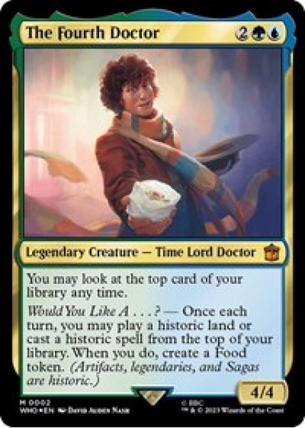 The Fourth Doctor Foil