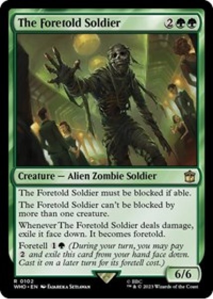 The Foretold Soldier Foil