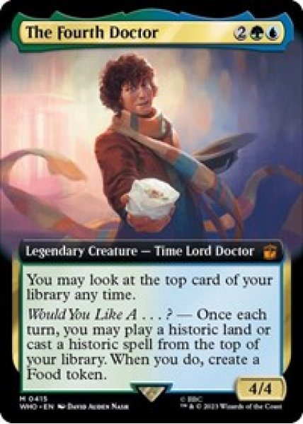 The Fourth Doctor (Extended Art) Foil