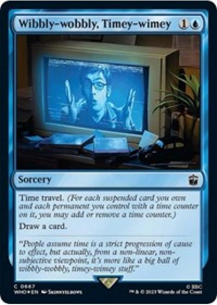 Wibbly-wobbly, Timey-wimey (Surge Foil) Foil