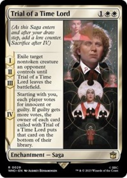 Trial of a Time Lord Foil