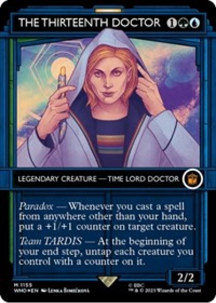 The Thirteenth Doctor (Showcase) (Surge Foil) Foil