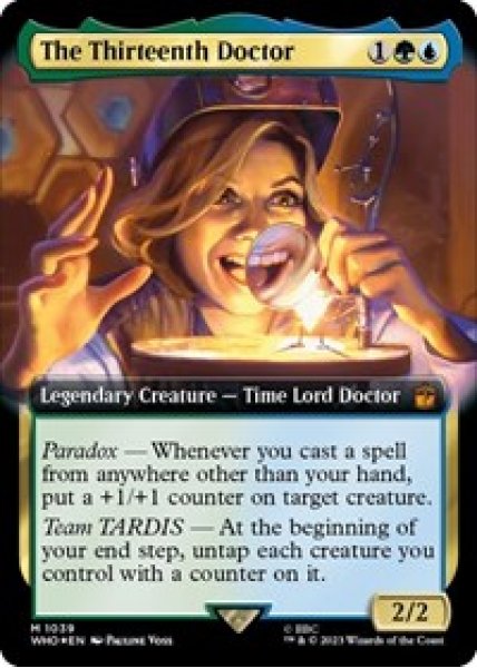 The Thirteenth Doctor (Extended Art) (Surge Foil) Foil