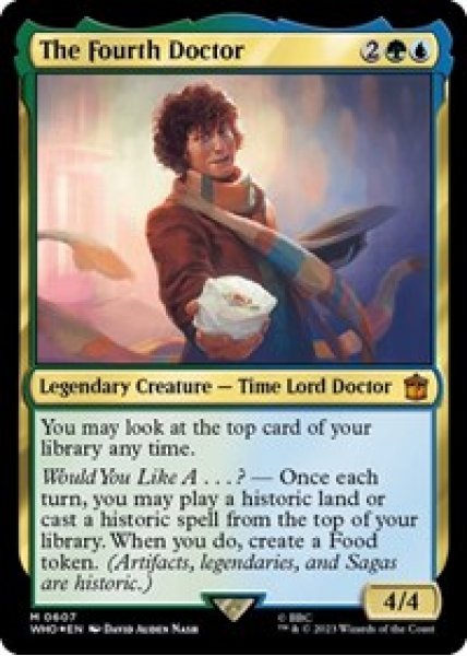 The Fourth Doctor (Surge Foil) Foil