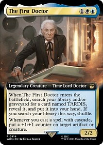 The First Doctor (Extended Art) Foil