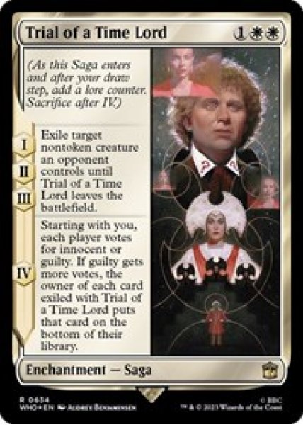 Trial of a Time Lord (Surge Foil) Foil