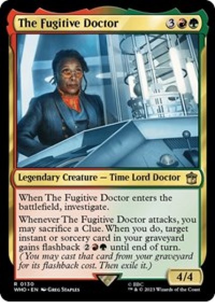 The Fugitive Doctor Foil