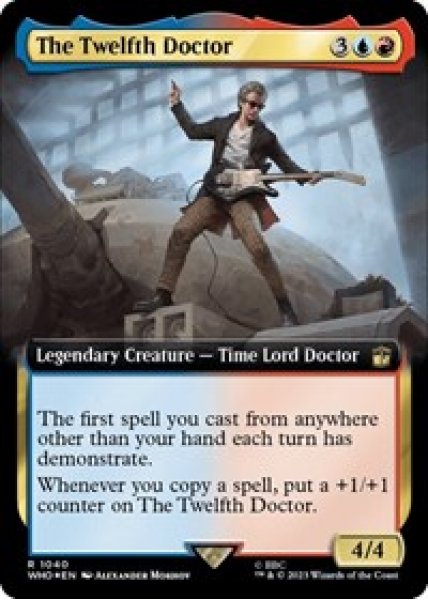 The Twelfth Doctor (Extended Art) (Surge Foil) Foil