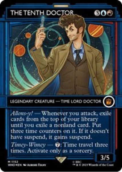 The Tenth Doctor (Showcase) (Surge Foil) Foil