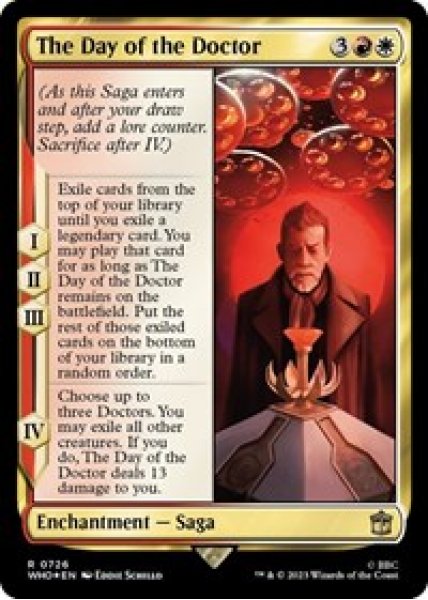 The Day of the Doctor (Surge Foil) Foil