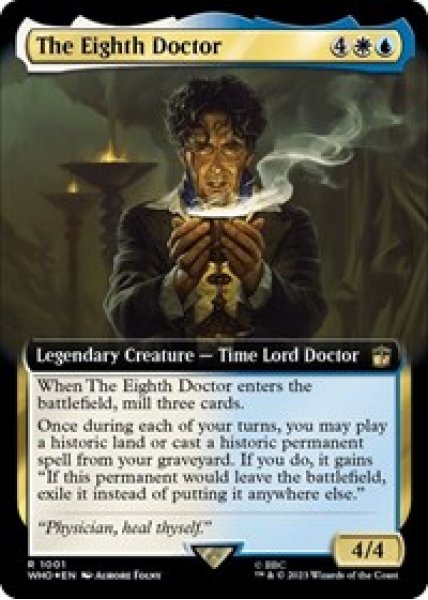 The Eighth Doctor (Extended Art) (Surge Foil) Foil