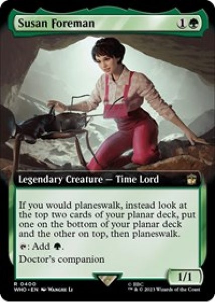 Susan Foreman (Extended Art) Foil