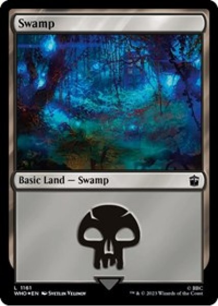 Swamp (1161) (Surge Foil) Foil