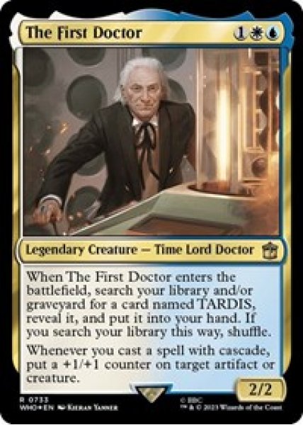 The First Doctor (Surge Foil) Foil