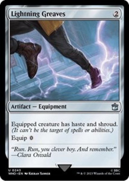 Lightning Greaves Foil