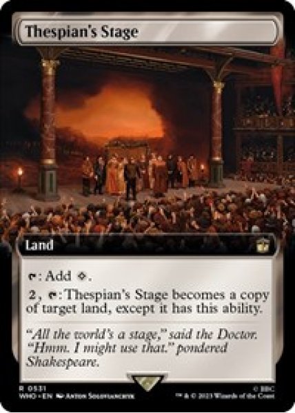 Thespian's Stage (Extended Art) Foil