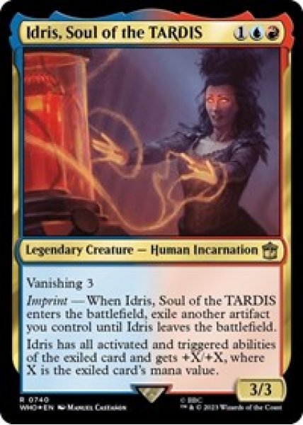 Idris, Soulu of the TARDIS (Surge Foil) Foil