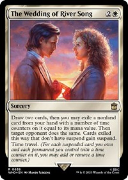 The Wedding of River Song (Surge Foil) Foil