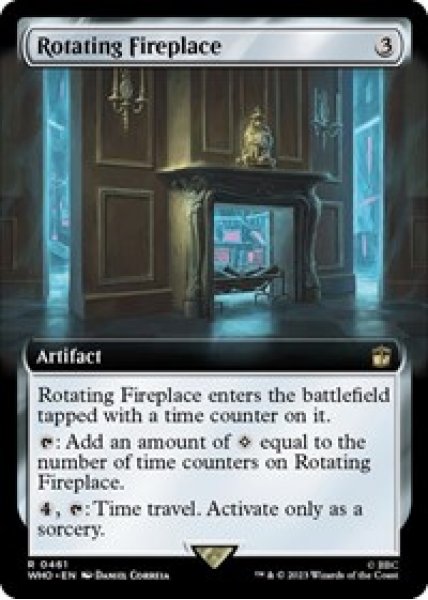 Rotating Fireplace (Extended Art)