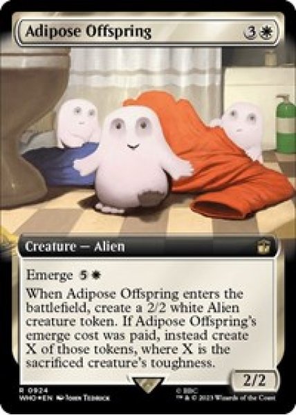 Adipose Offspring (Extended Art) (Surge Foil) Foil