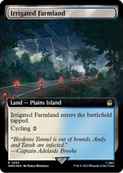 Irrigated Farmland (Extended Art) (Surge Foil) Foil