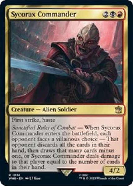 Sycorax Commander Foil