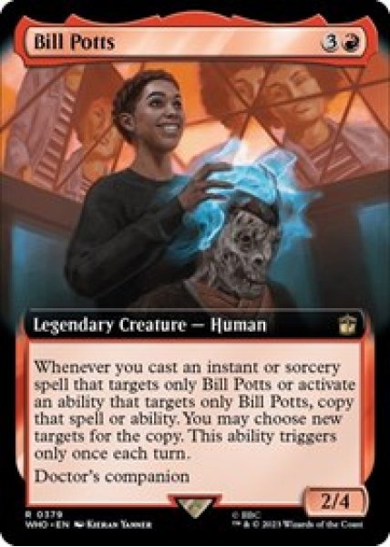 Bill Potts (Extended Art) Foil