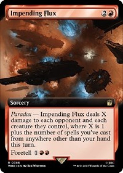 Impending Flux (Extended Art) Foil