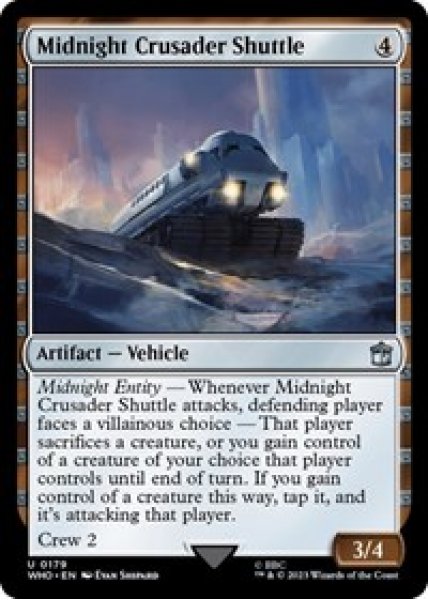 Midnight Crusader Shuttle Foil