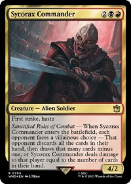 Sycorax Commander (Surge Foil) Foil